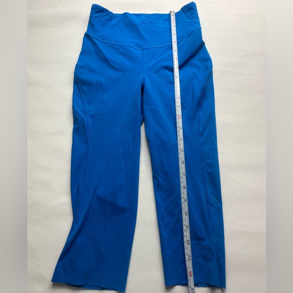 Lululemon wunder train 25” high rise cerulean blue leggings Size 4 - Picture 7 of 10